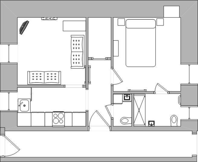 One Bedroom Flat, Very Close To Town Center. Oban Kültér fotó